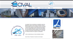 Desktop Screenshot of cival.pt